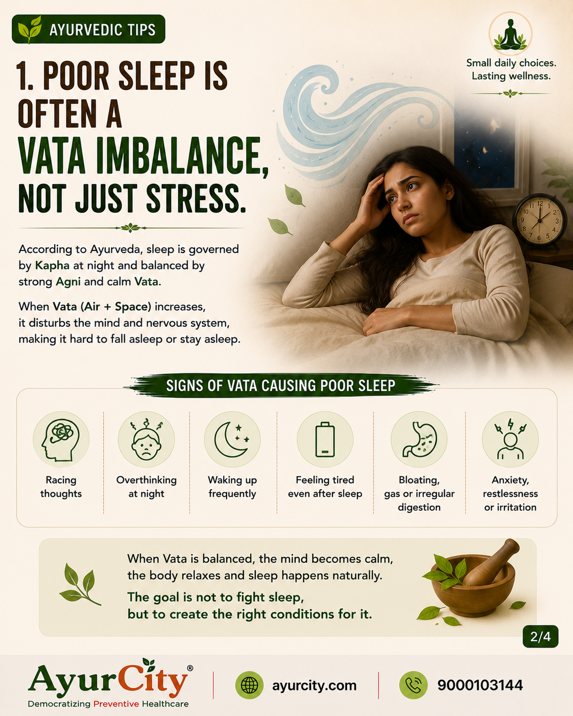 Can't Sleep? Your Agni Might Be the Reason — slide 2